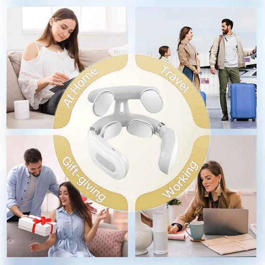 Electric Neck Pulse Massager – Shoulder & Muscle Relief